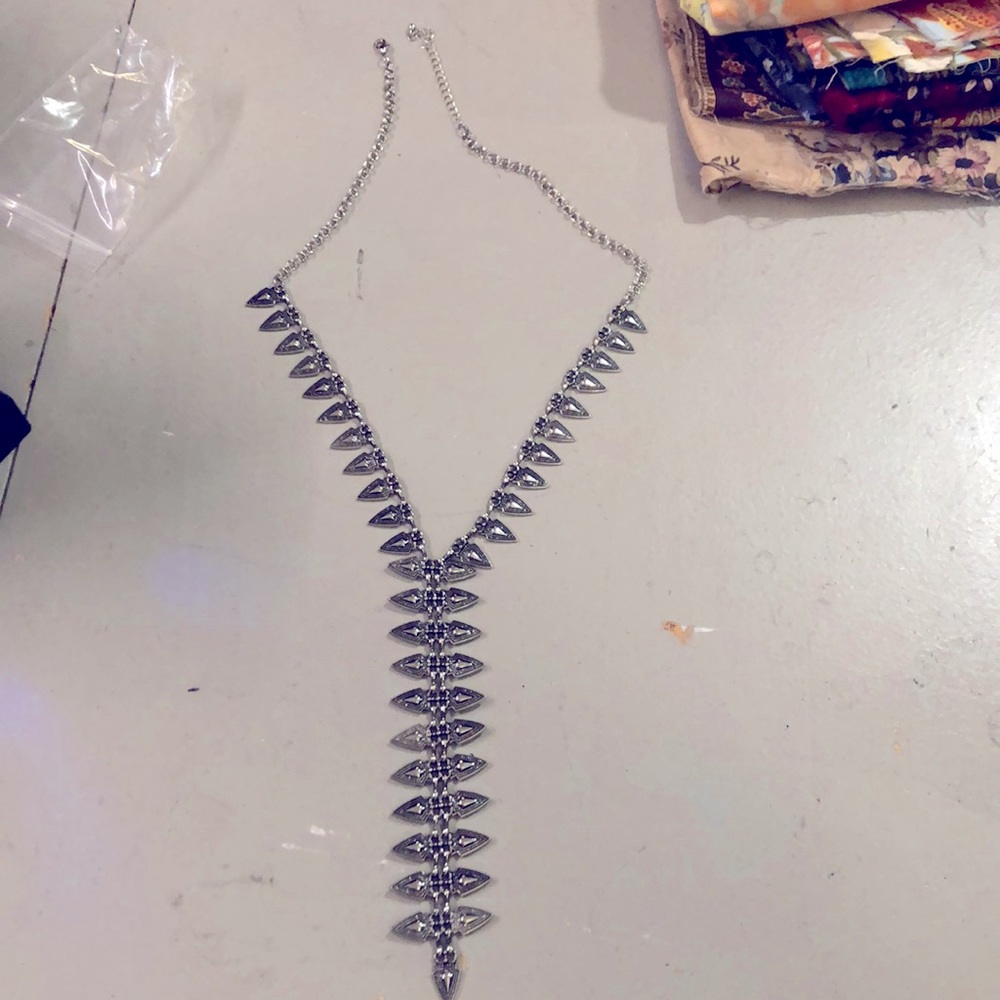 The SCARLETT Statement Necklace is a one-of-a-kind statement piece.